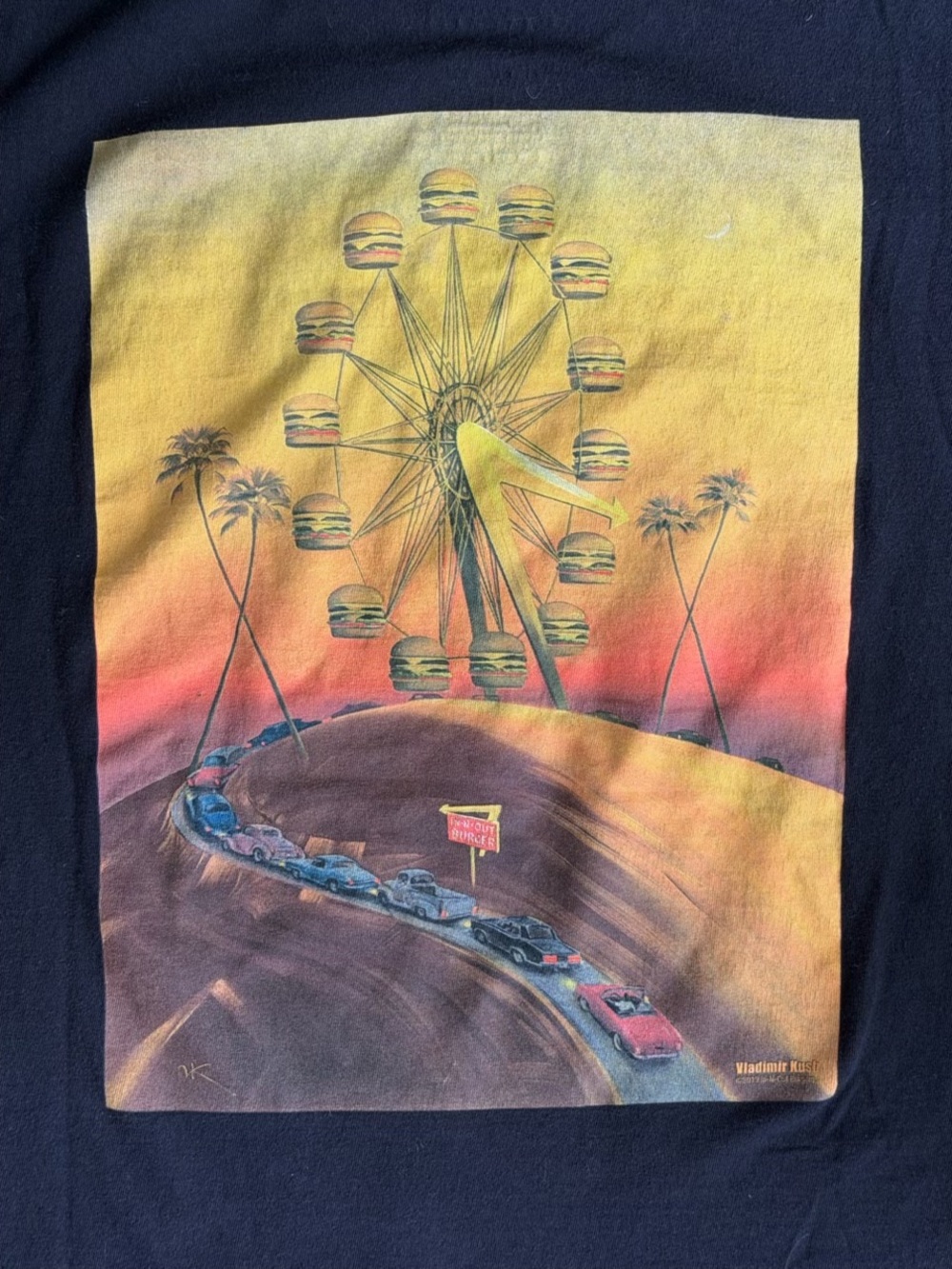 In-N-Out Burger Black Anniversary at Shirt T Medium M - Picture 2 of 5